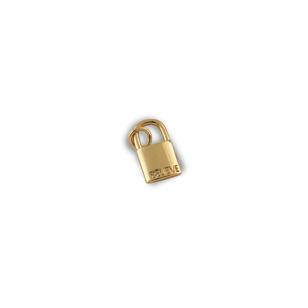 The Believe Lock Charm