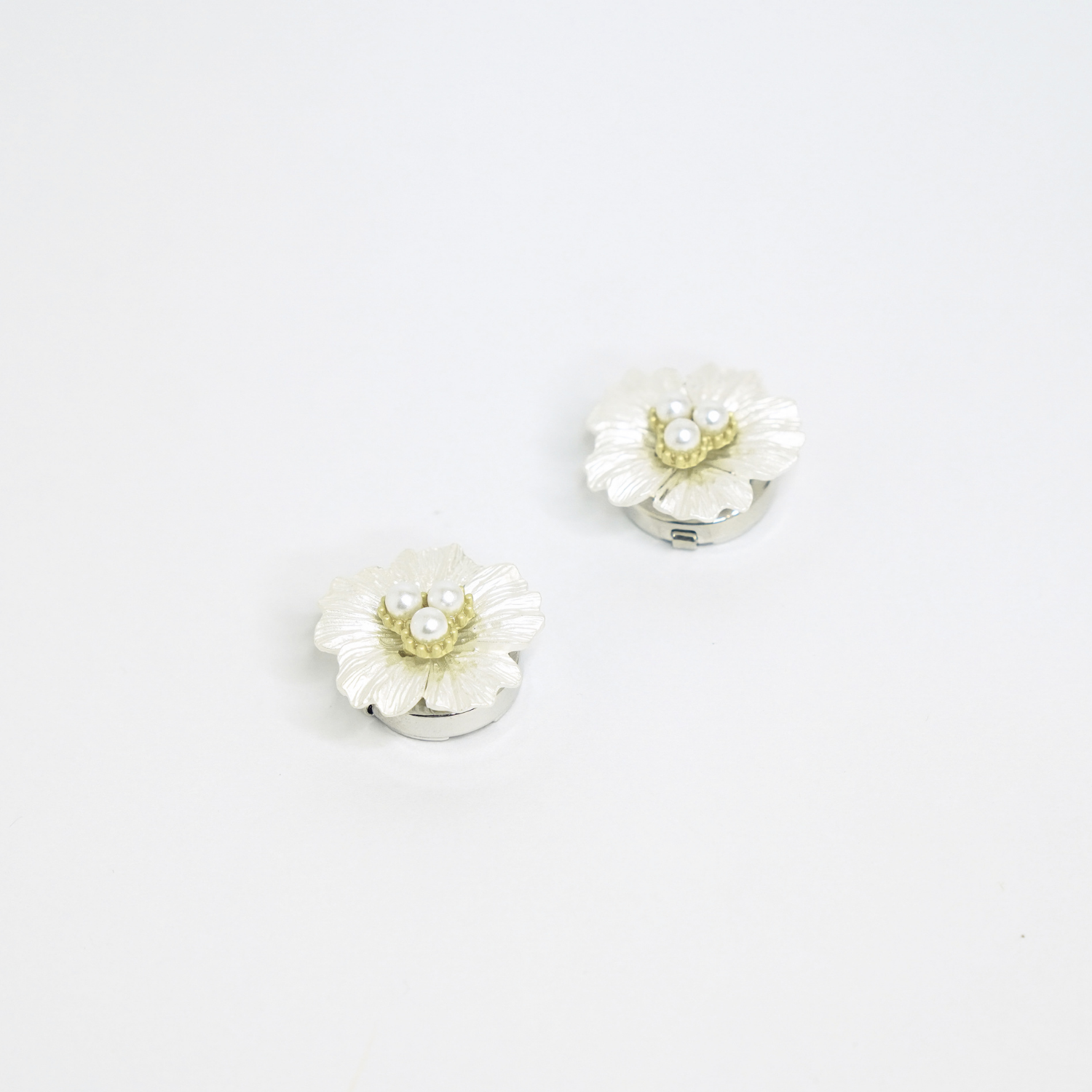 The Iris Button Cover ( Pair )