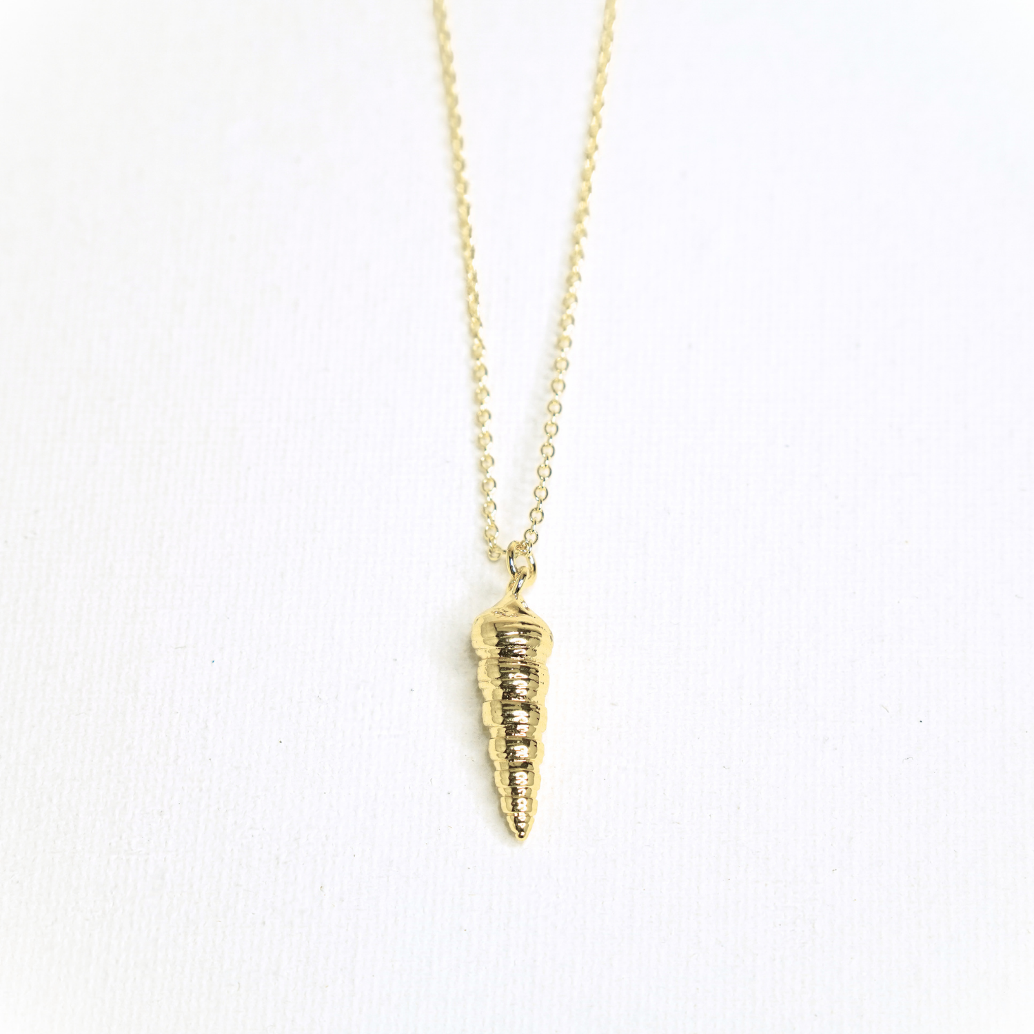 Spiral Shell Necklace