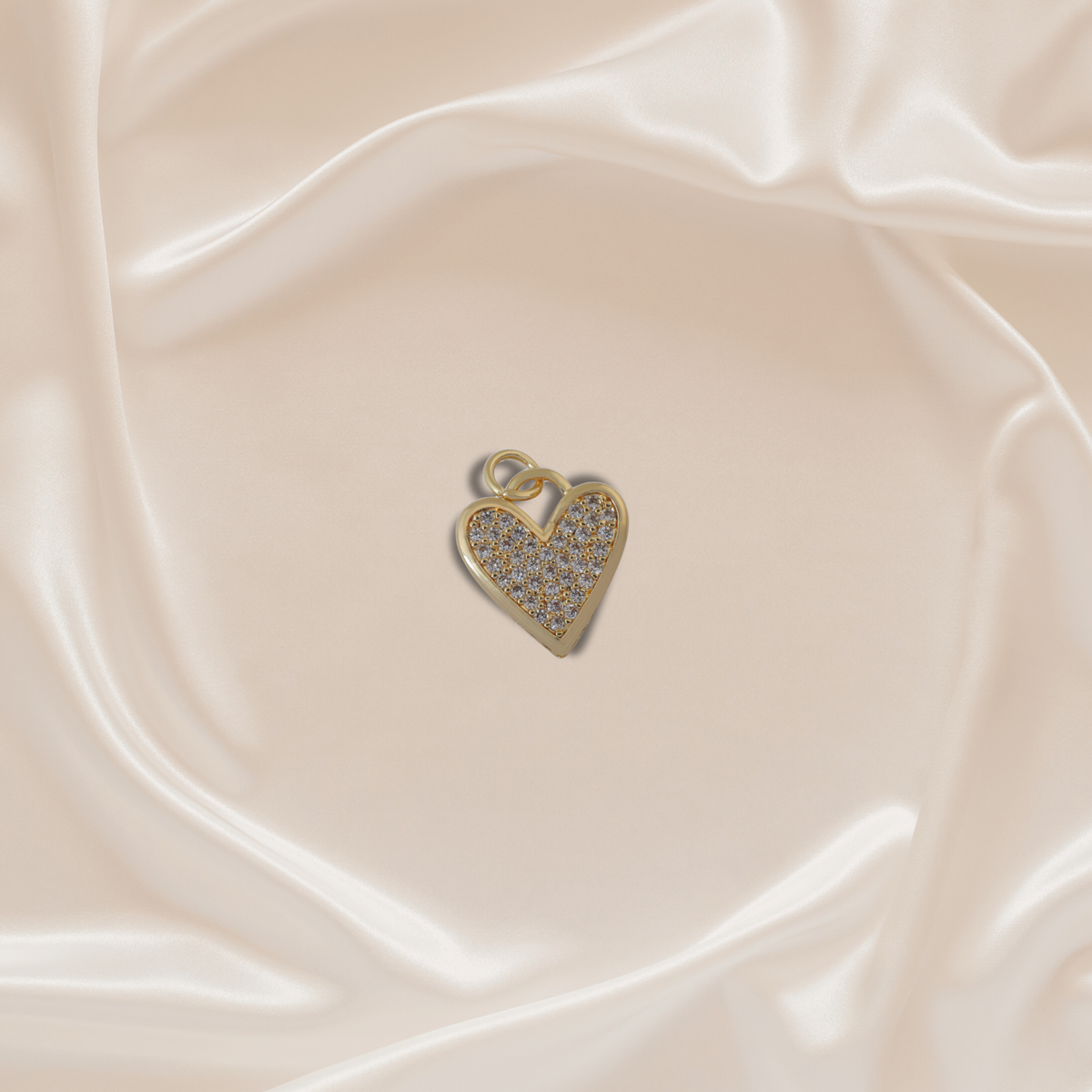 The Glow Up Heart Charm