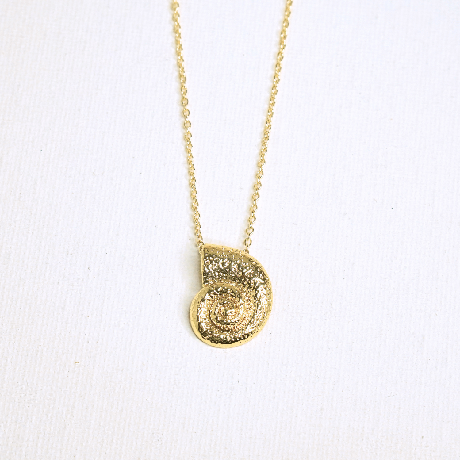 Golden Shell Necklace