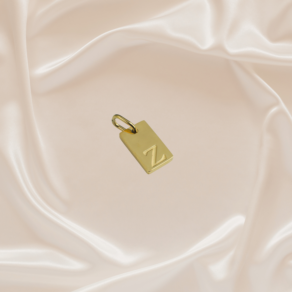 Dainty Alphabet Charm Gold - Z