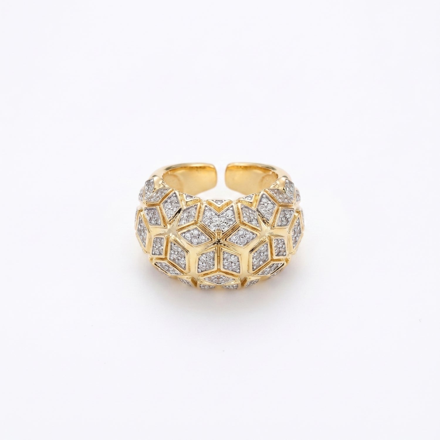 Starlit Mosaic Ring