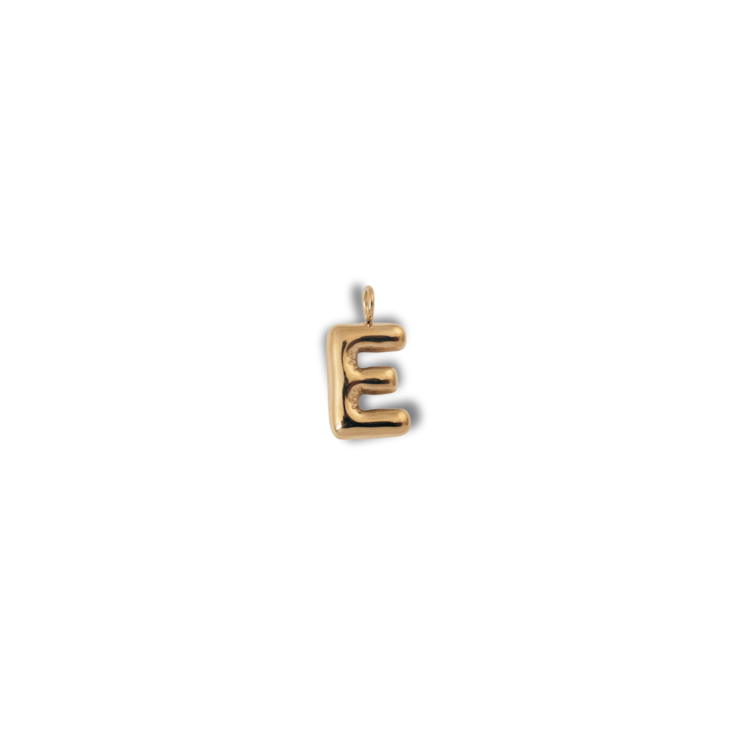 Alphabet Charm - E