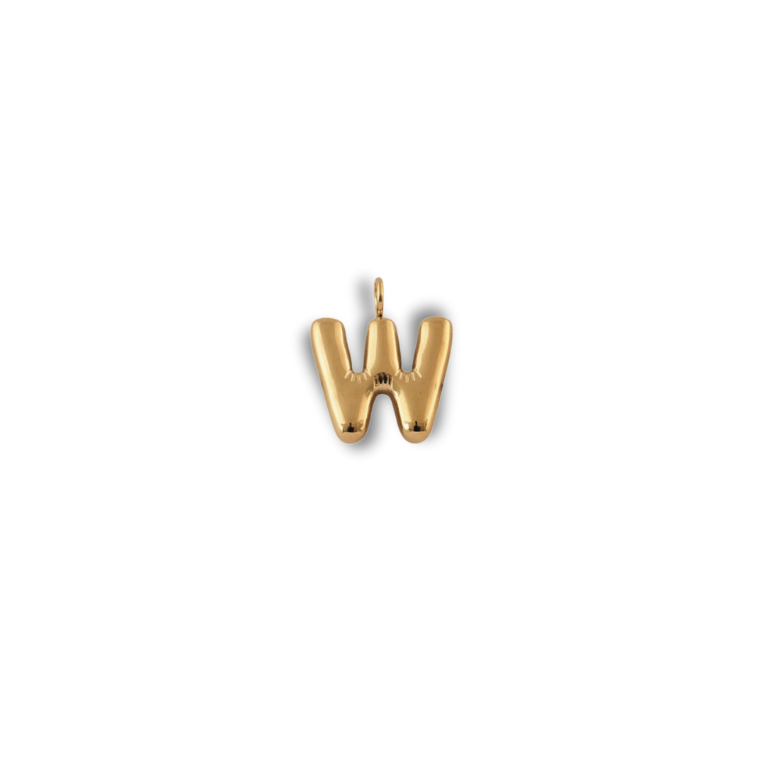 Alphabet Charm - W