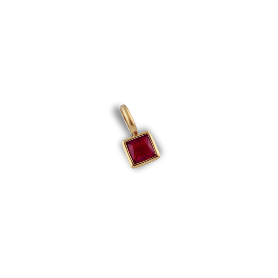 Birthstone Charm - January