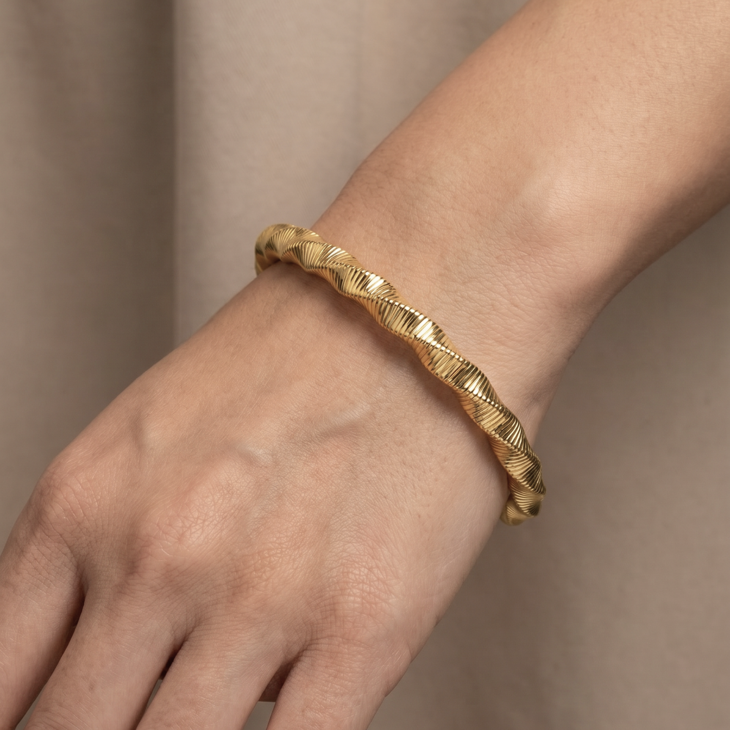 Twist Bangle Stack