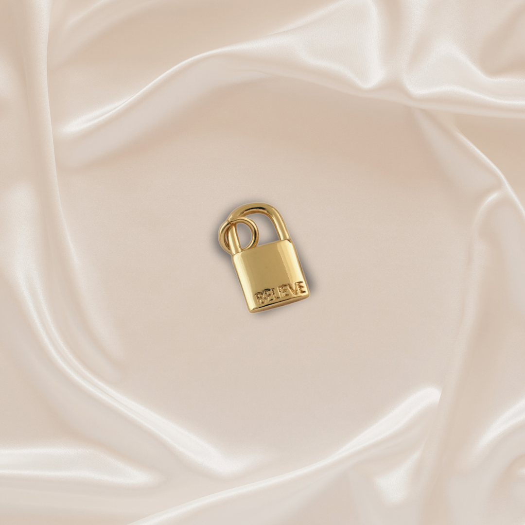 The Believe Lock Charm
