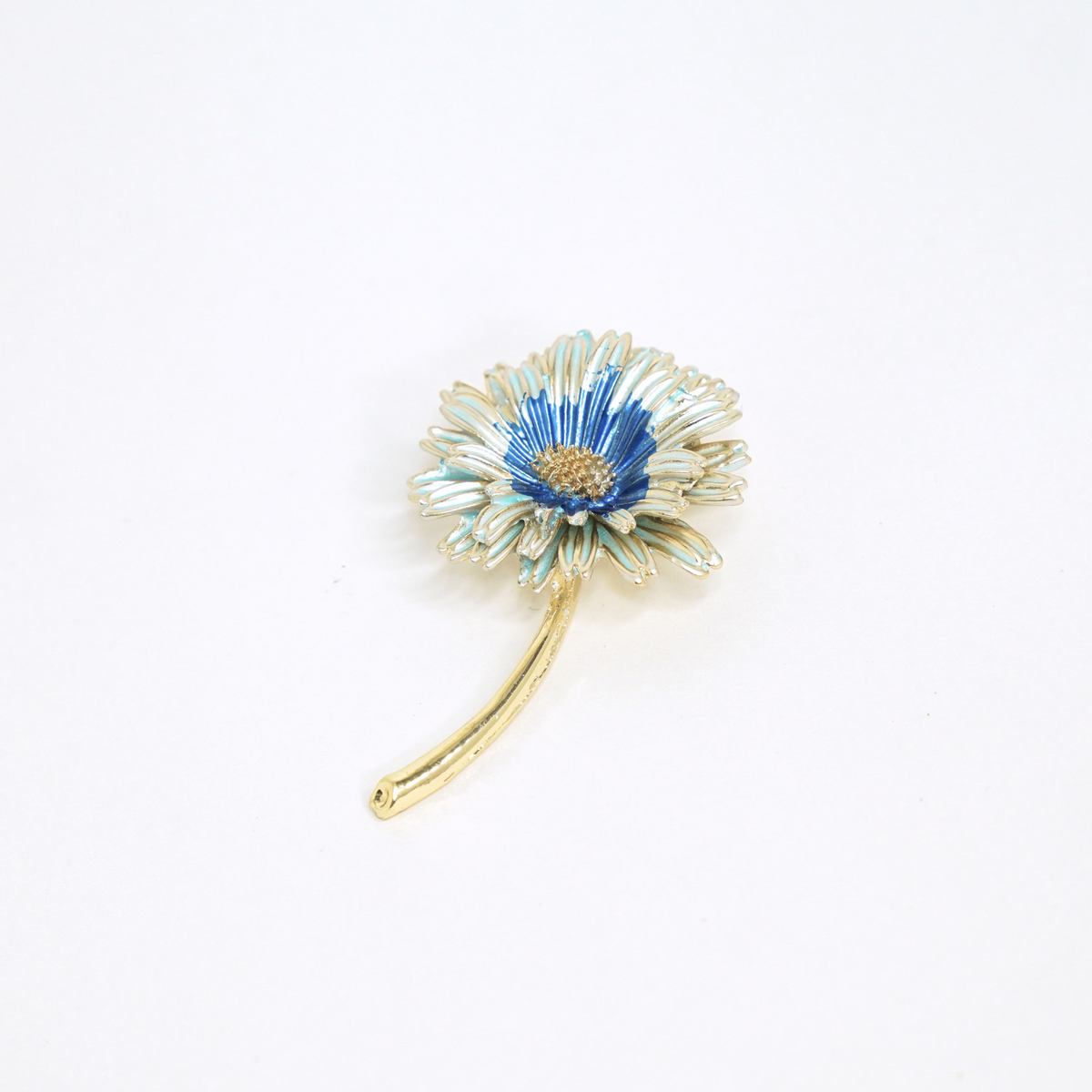 The Blue Daisy Brooch – photo 2