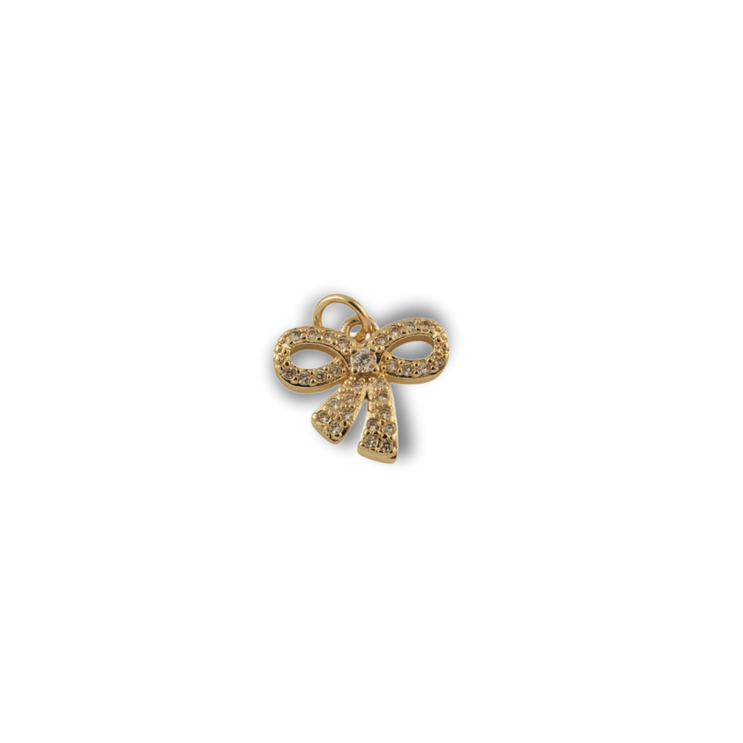 The Elegant Bow Charm