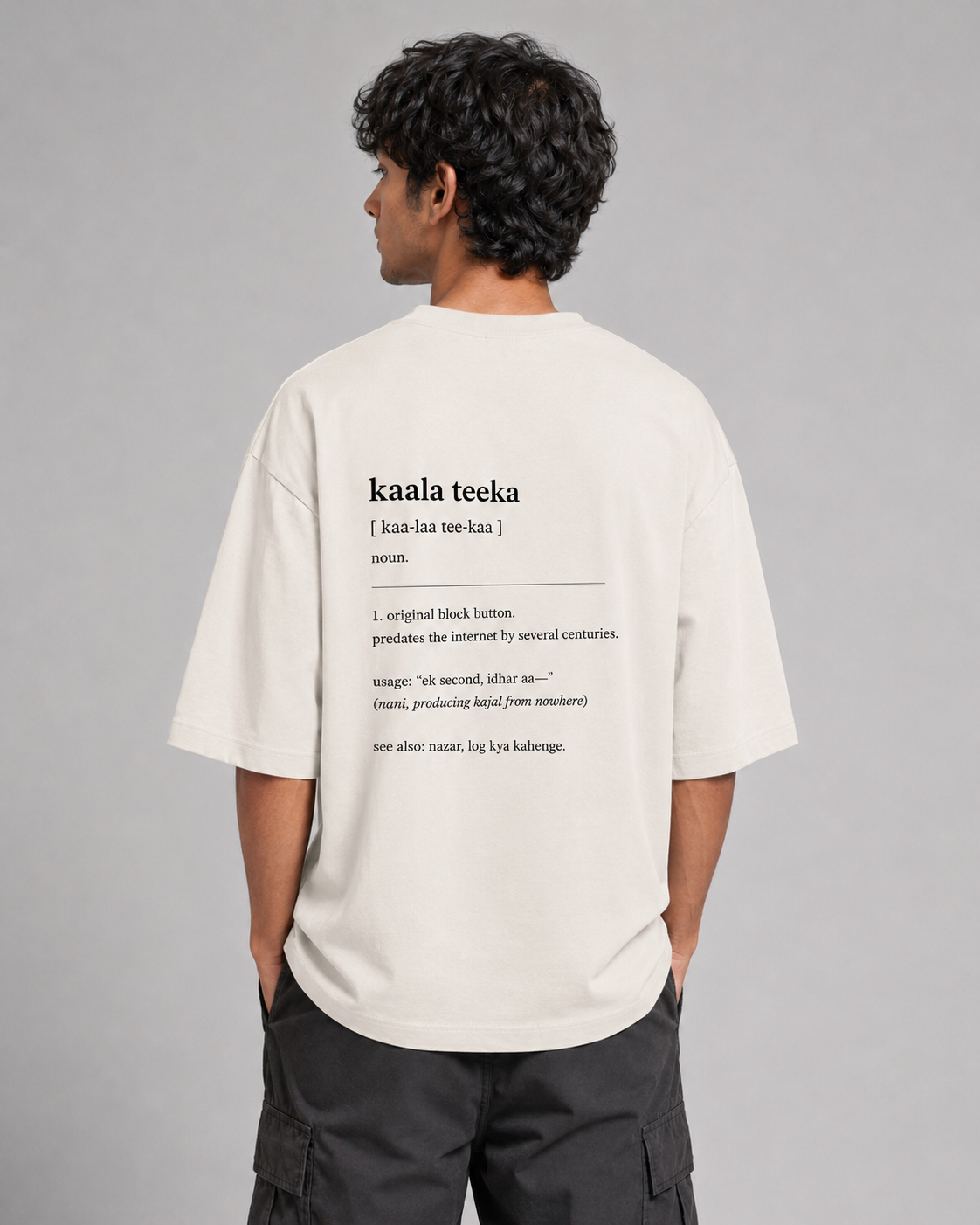 Kaala Teeka Oversized T-Shirt