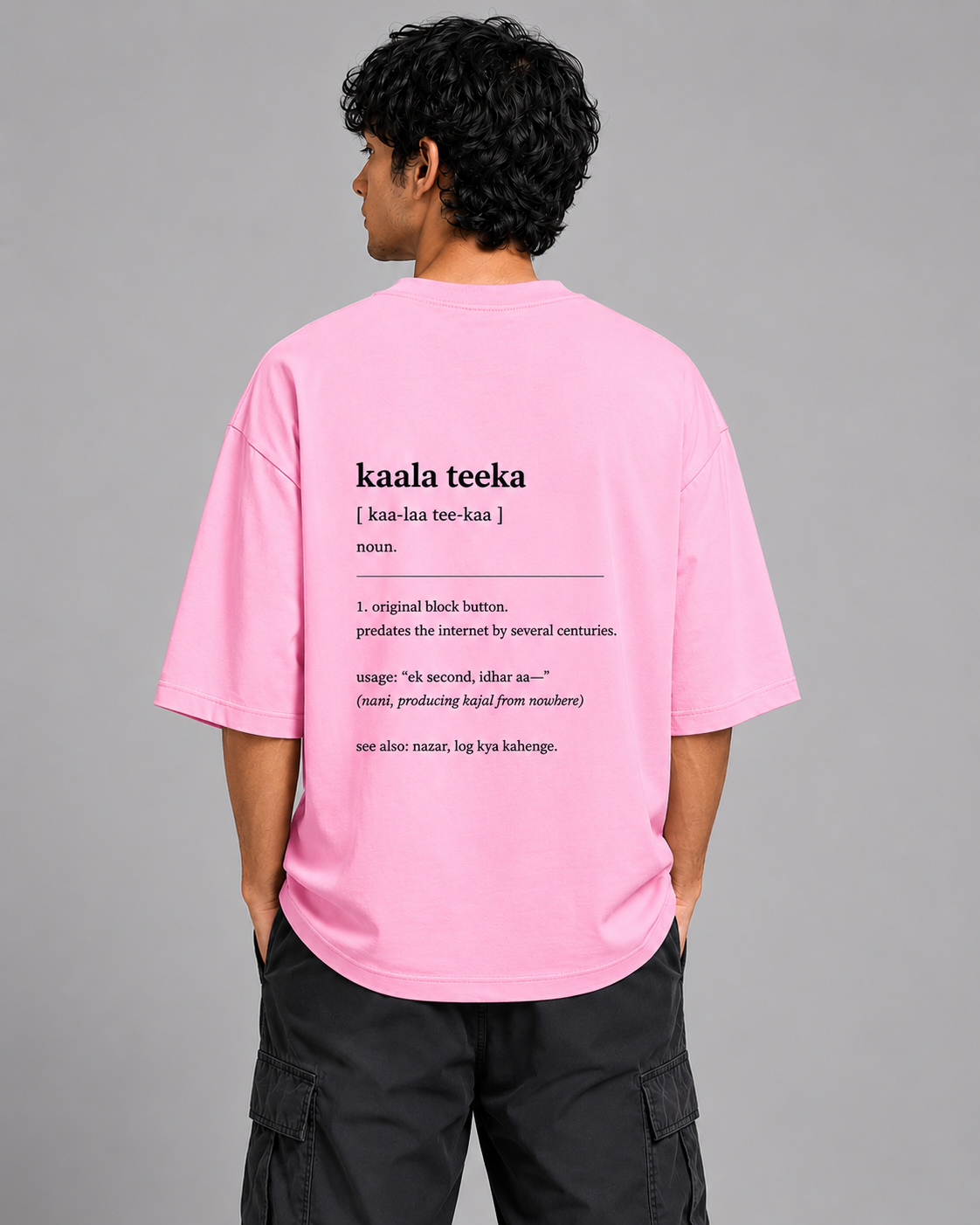 Kaala Teeka Unisex Oversized Tee