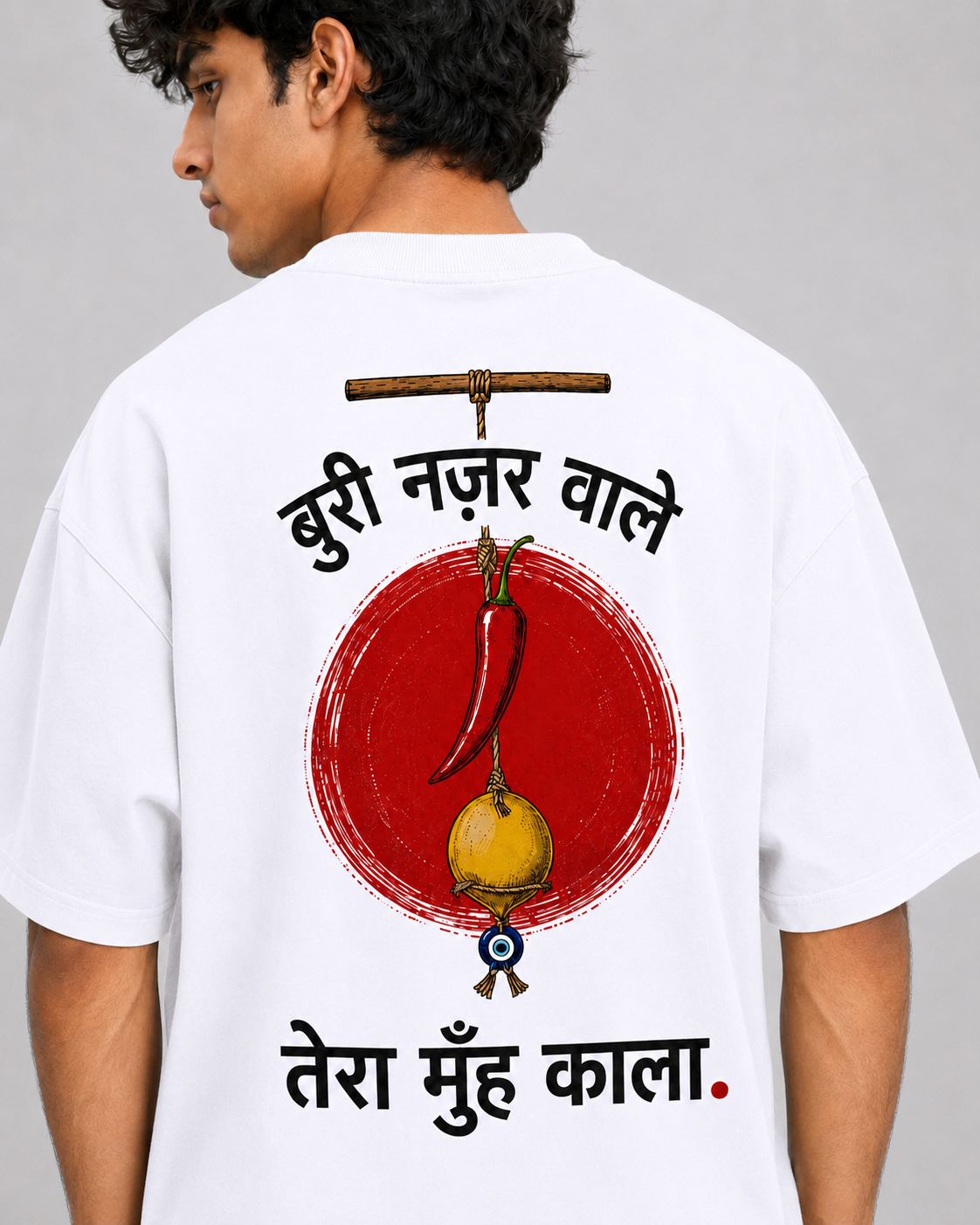 Nimbu Mirchi Buri Nazar Wale Unisex Tee ππΆοΈ