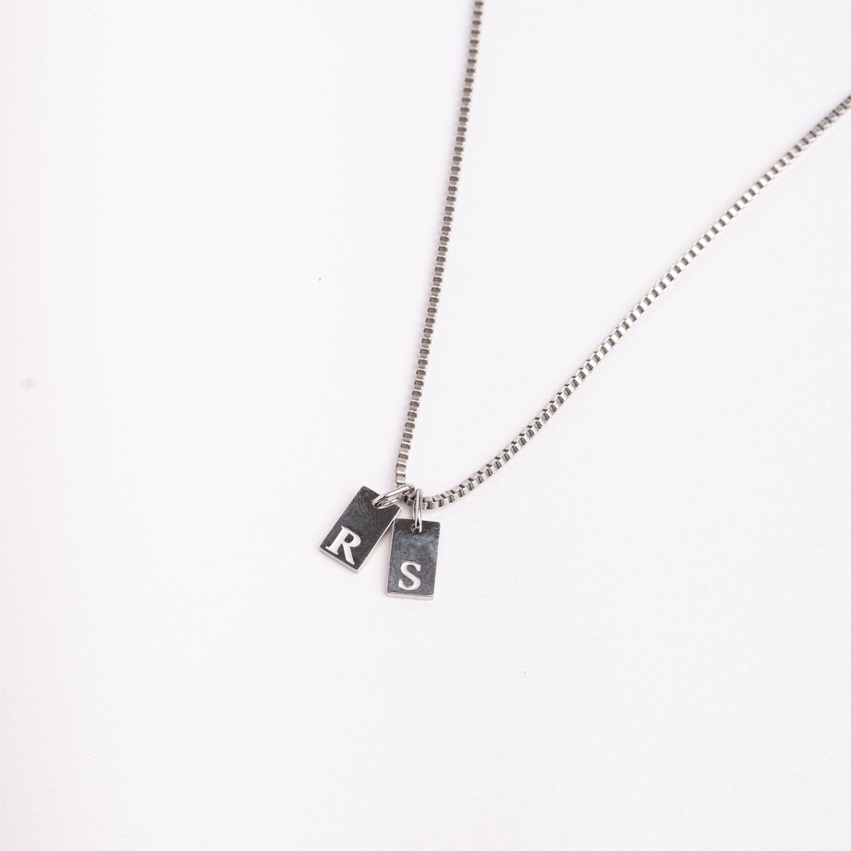 Dainty Alphabet String - Silver