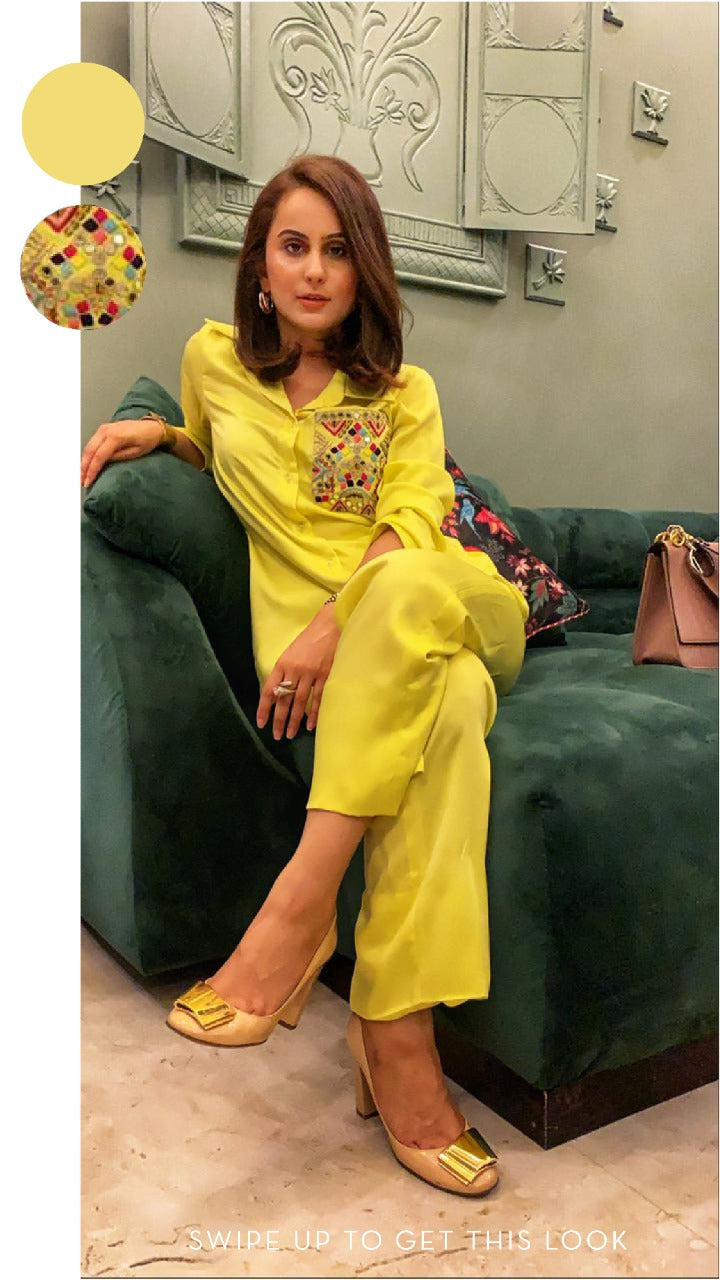 Yellow Lounge Set – photo 1