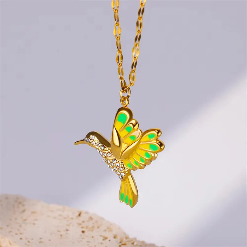 Humming bird Necklace