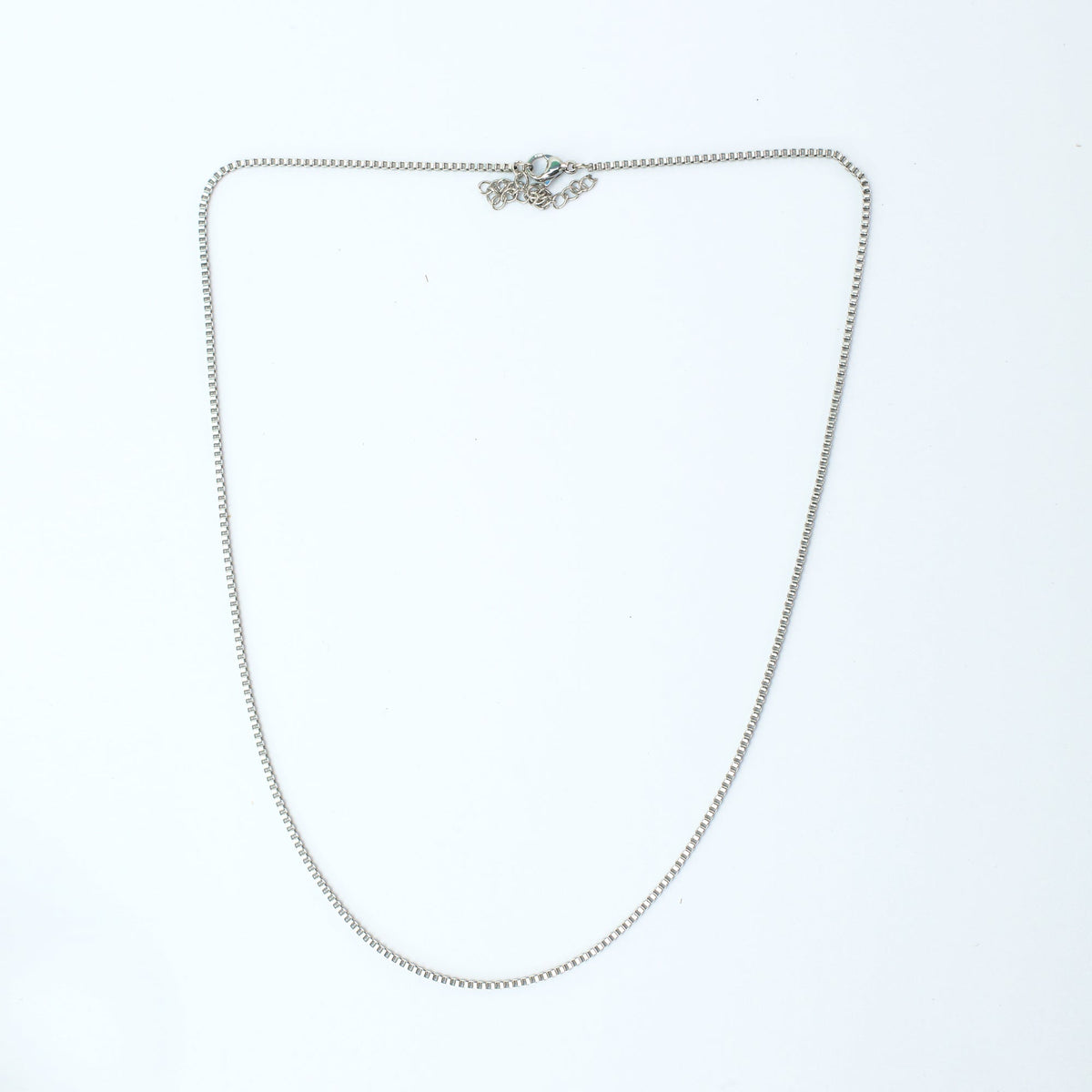 Dainty Alphabet String - Silver
