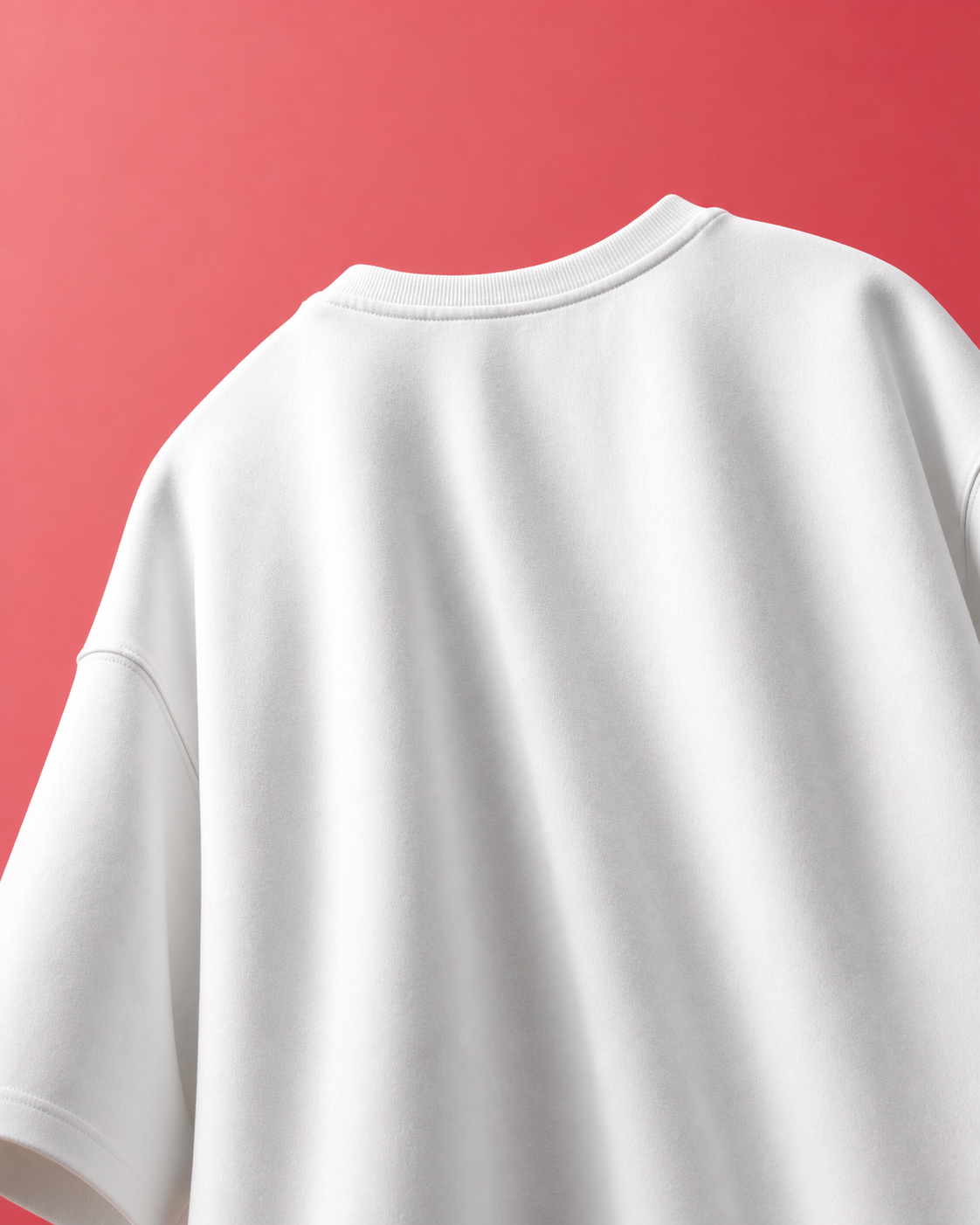 Girls Can Game Too Unisex Oversized Tee in white - back