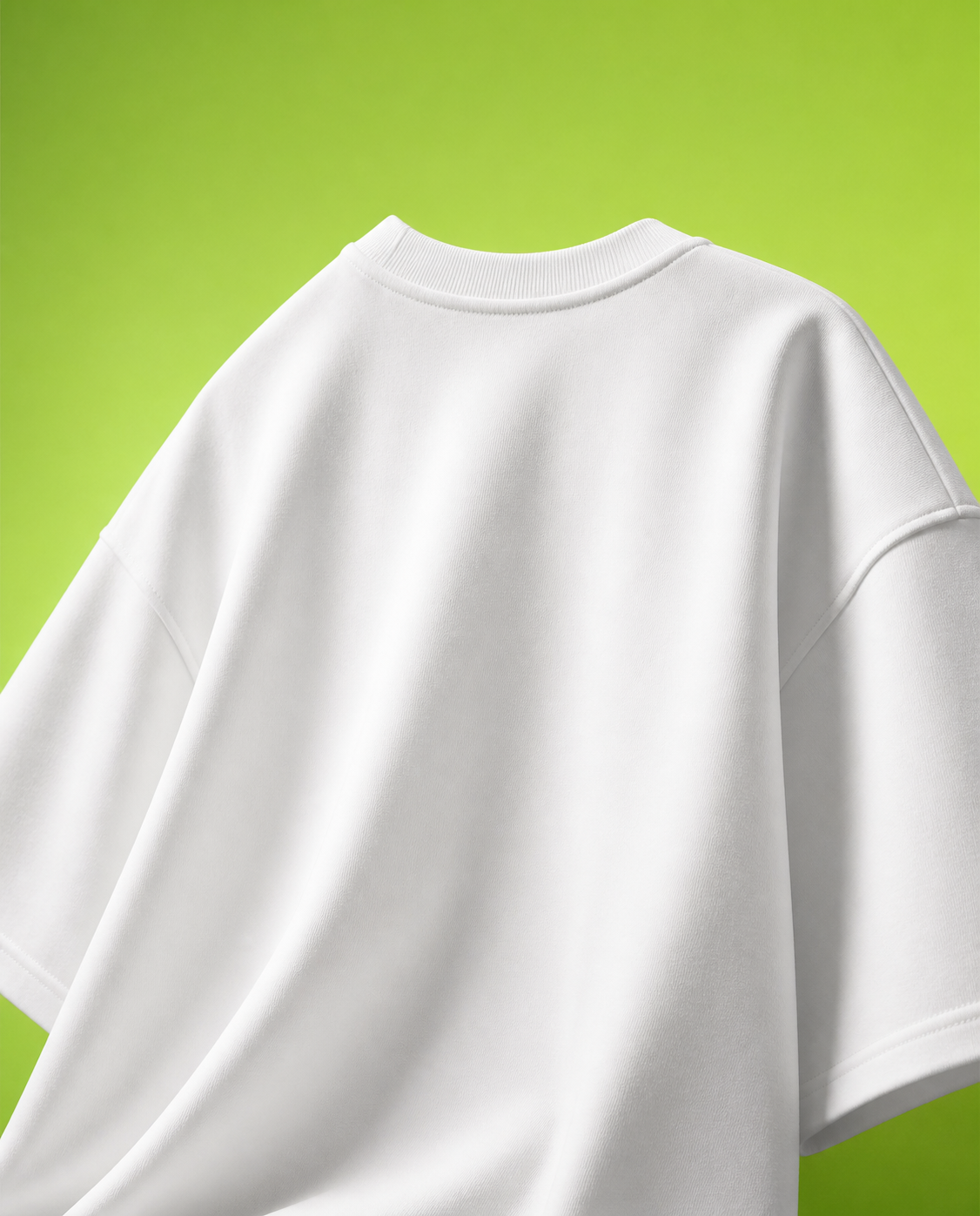 Avo-cat-o Unisex Oversized Tee in white - back