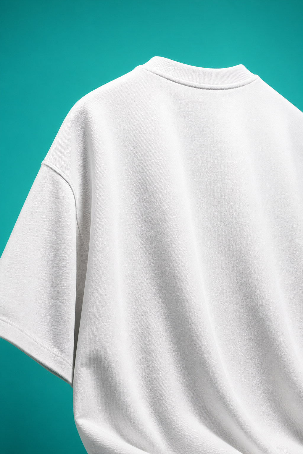 Lost In The Mountains Unisex Oversized Tee in white - back