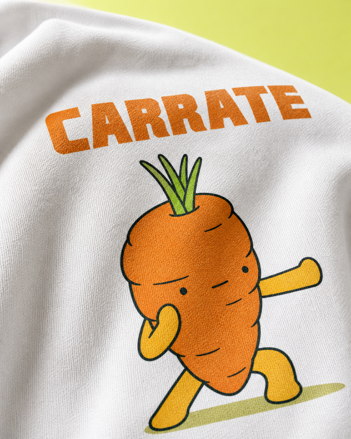 Carrate Unisex Oversized Tee - print close-up