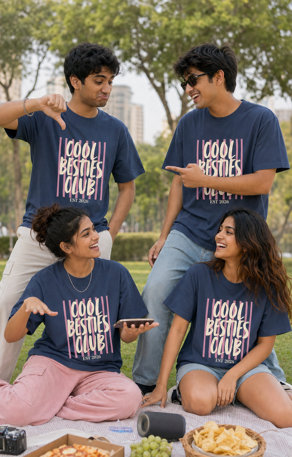 Cool Besties Club Unisex Matching T-Shirts – exec 9dc10936 d522 477d 8831 4b47bc467e16