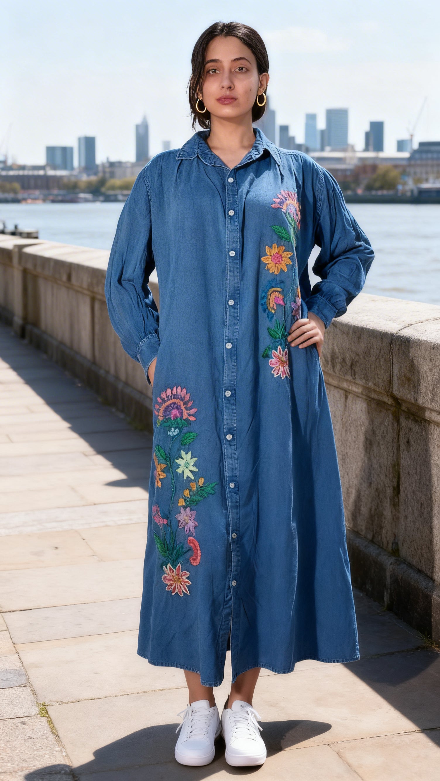 Artisan Meadow Duster Dress