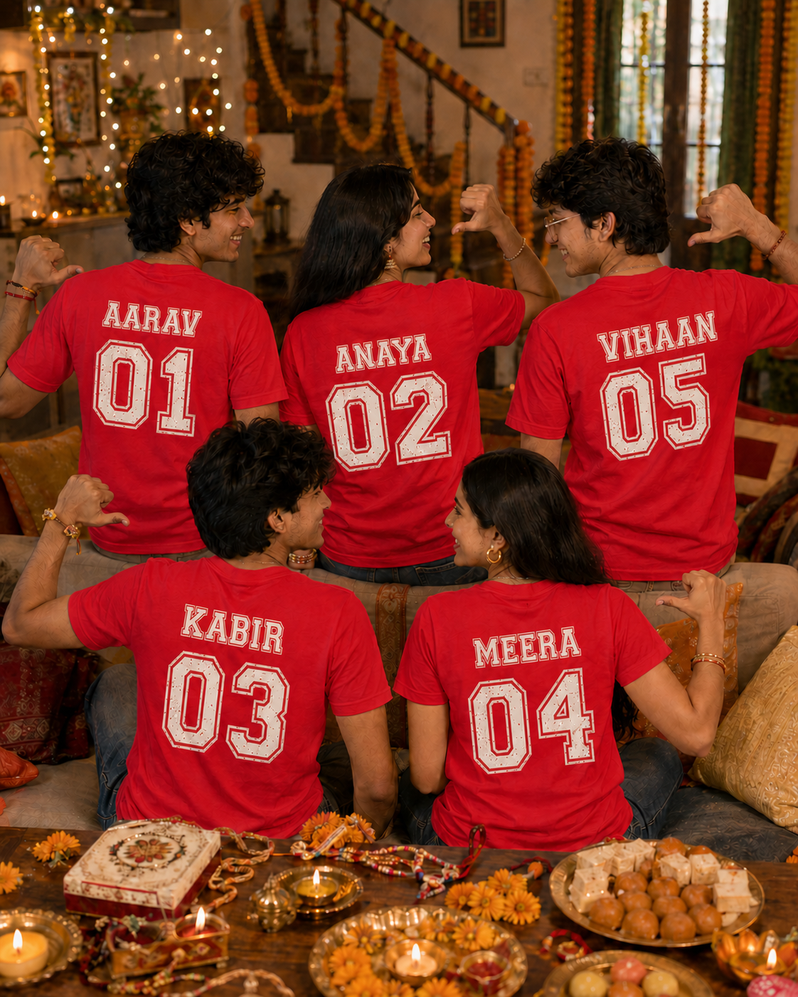 Cousin Squad Personalised Unisex T-Shirt - Regular Fit - product gallery