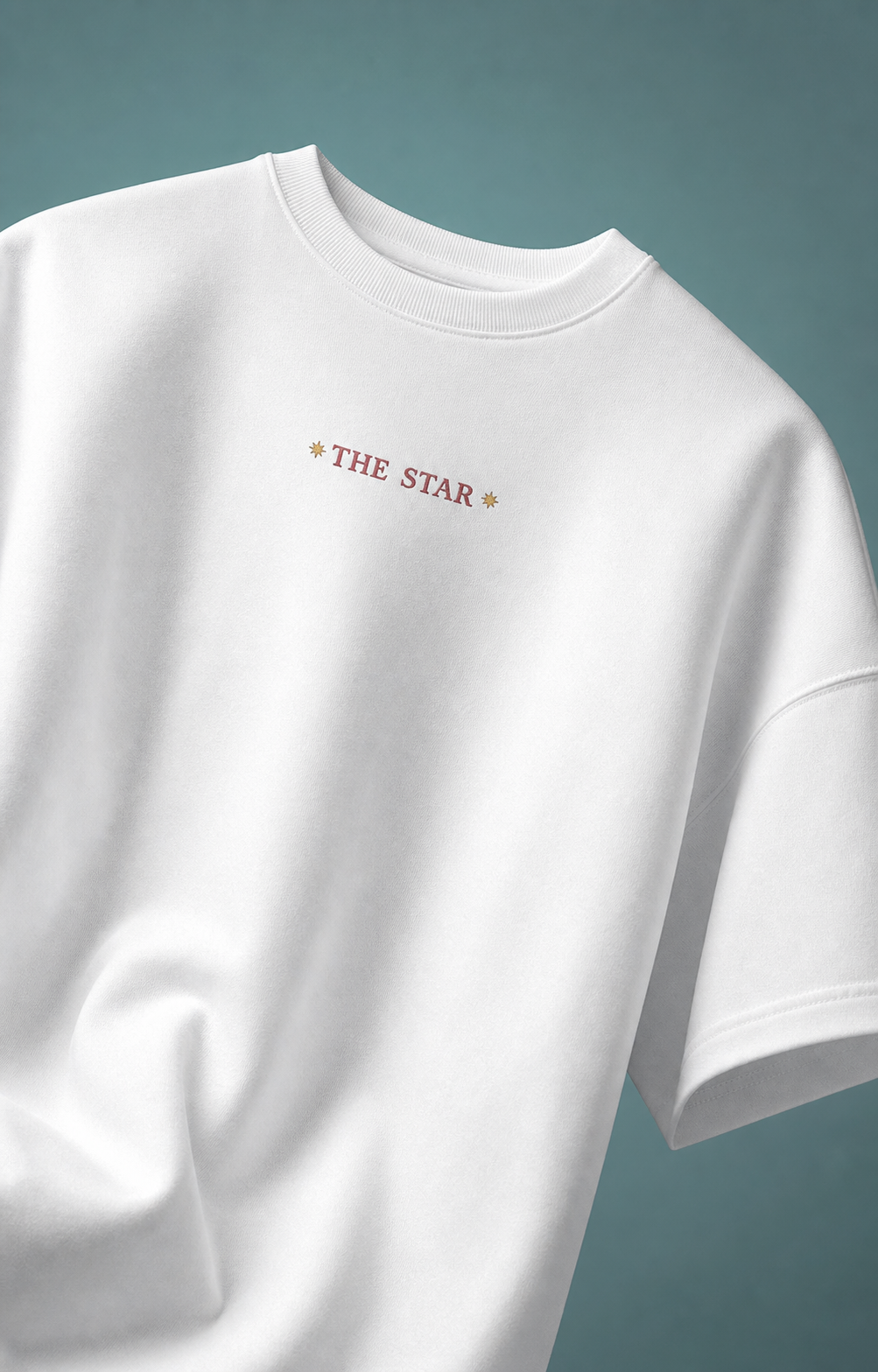 The Star Unisex Oversized Tee - front view
