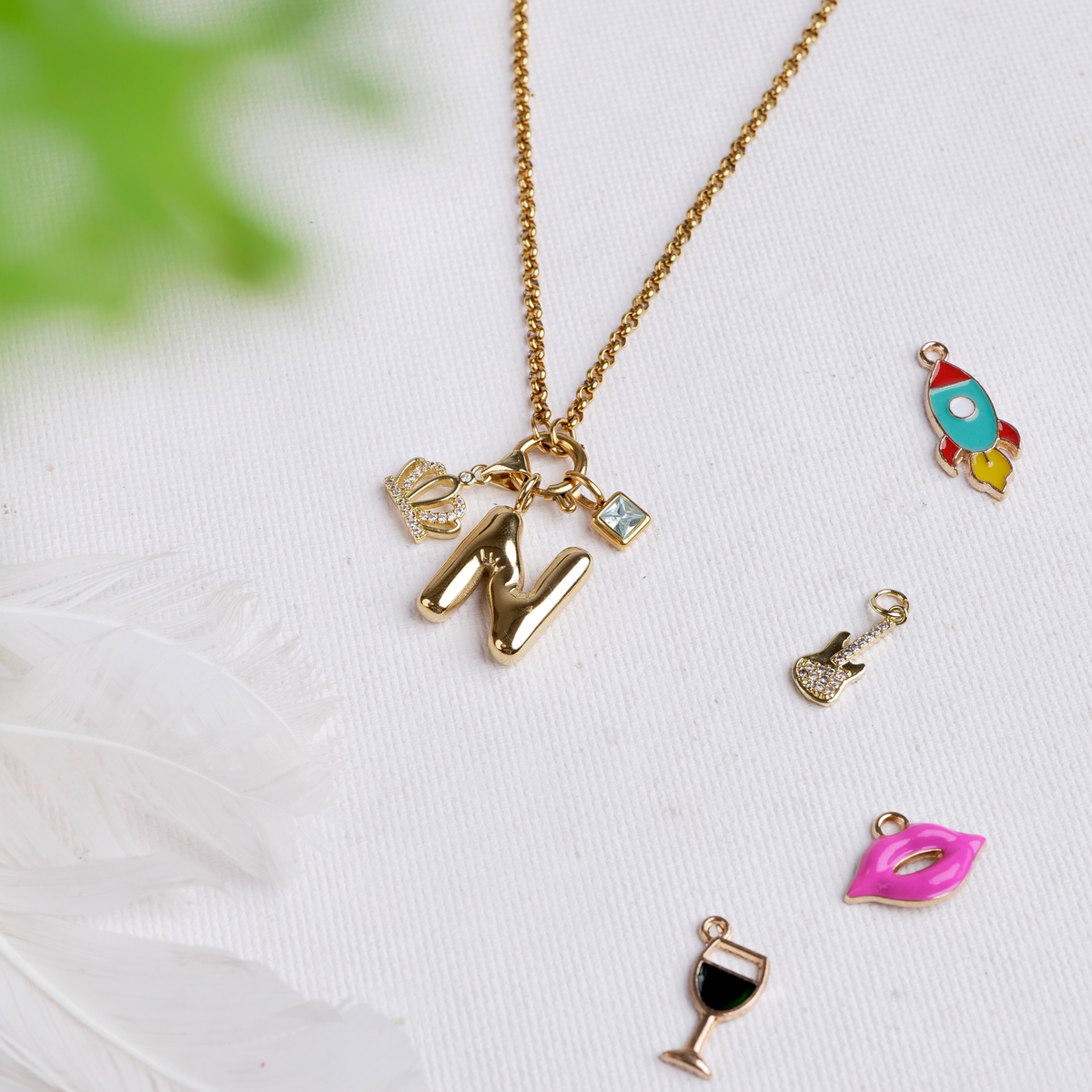Personalized Cluster Necklace – photo 3