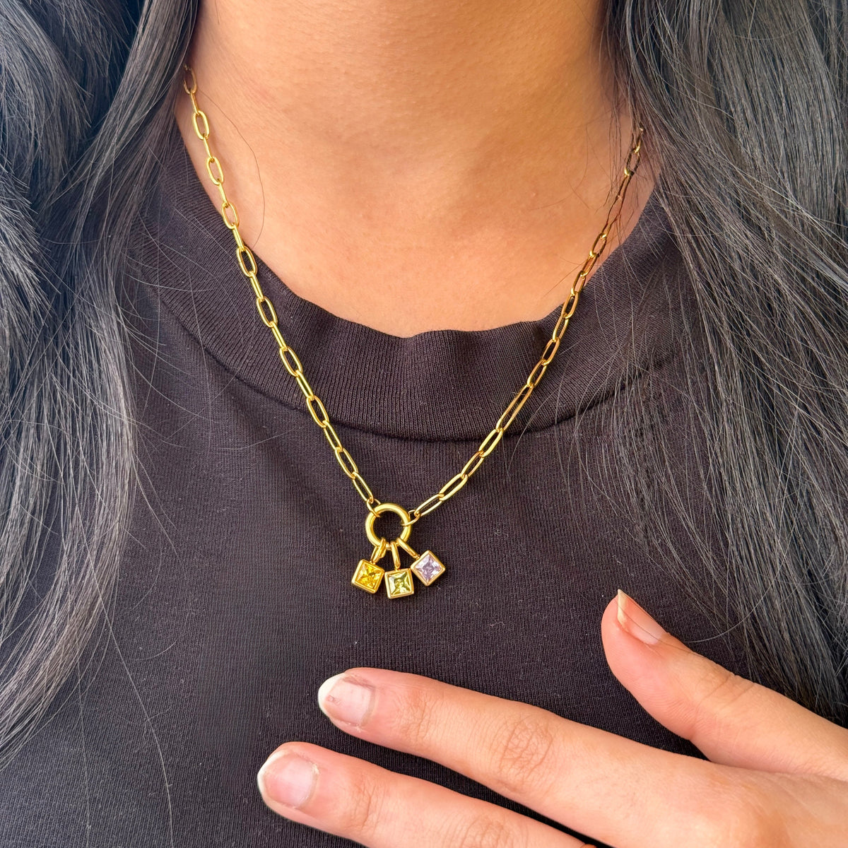 Personalized Cluster Necklace – photo 7