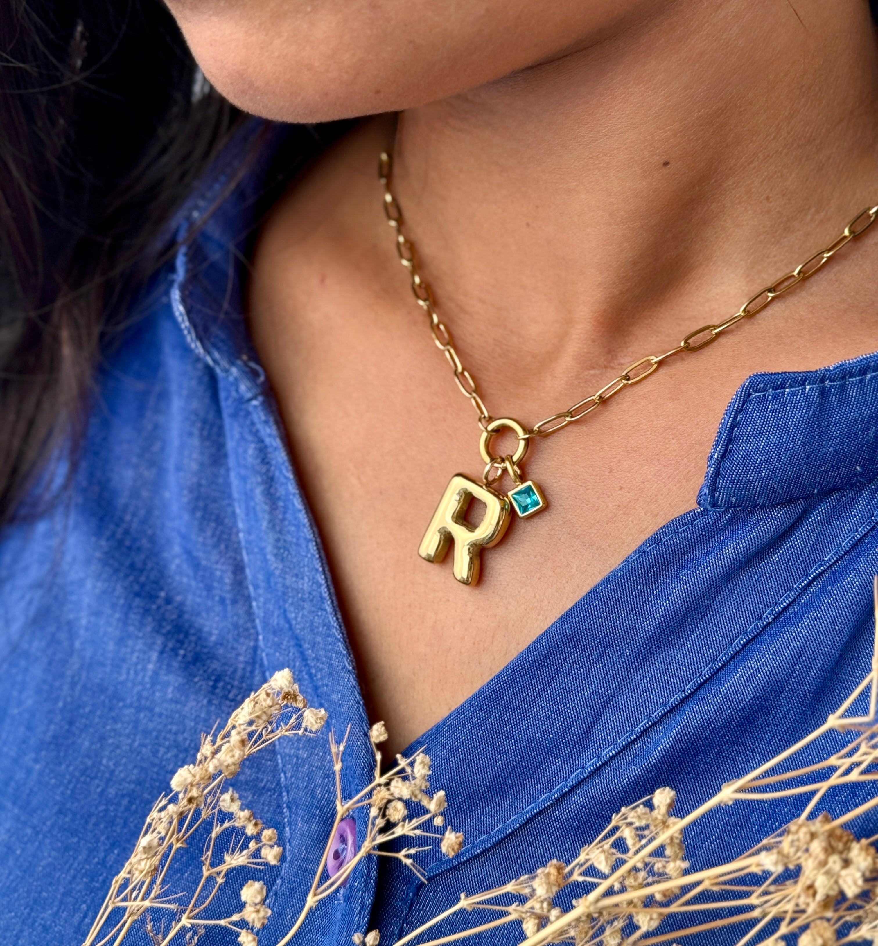 Personalized Cluster Necklace