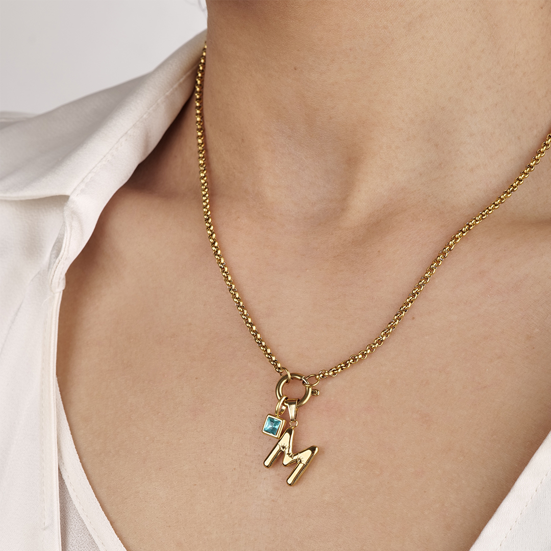 Personalized Cluster Necklace – photo 11