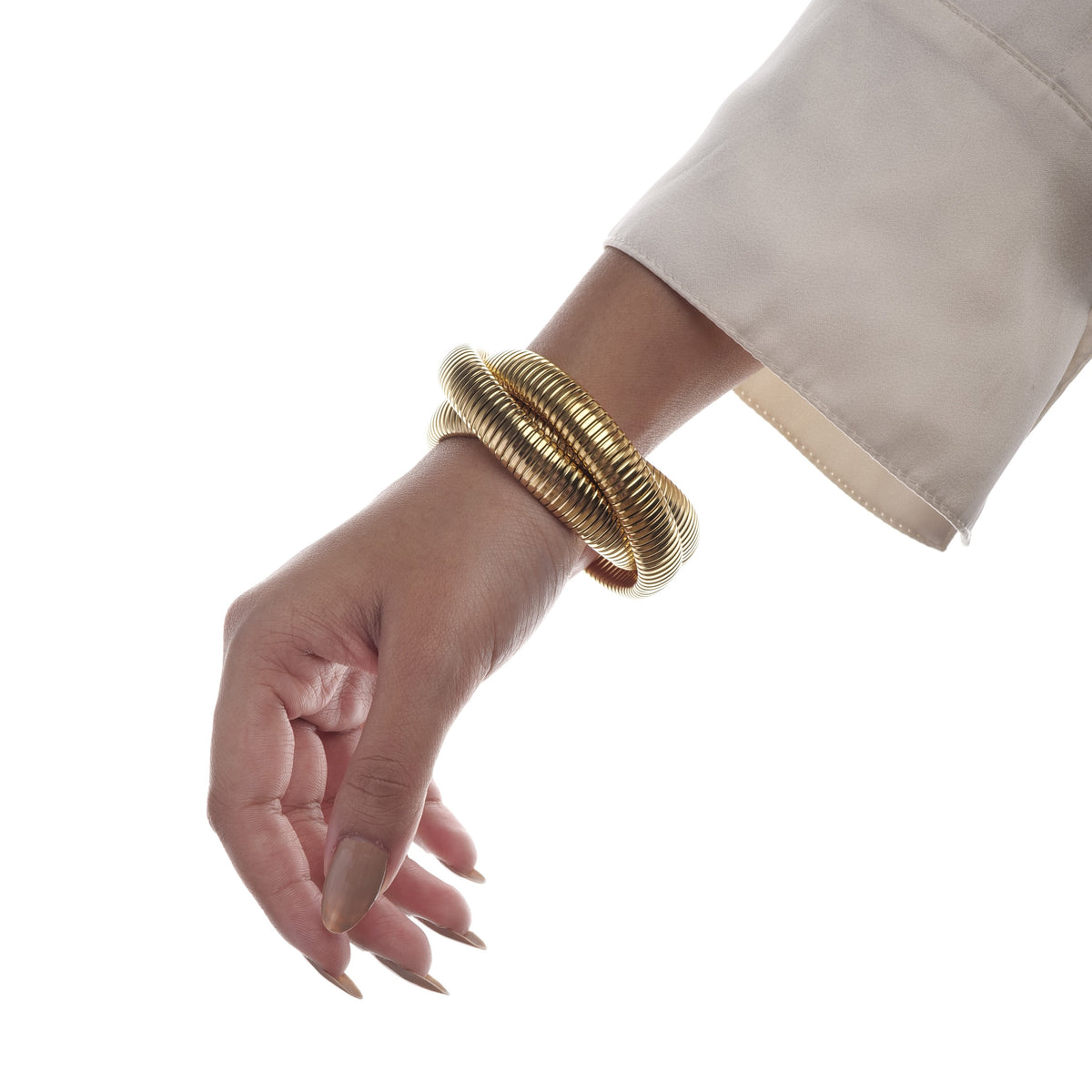 Stretchable Three Snake Bangle – photo 4