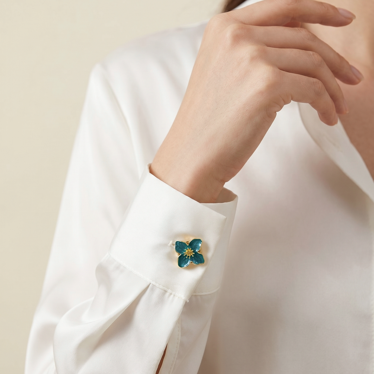 The Petal Button Cover ( Pair ) – photo 4