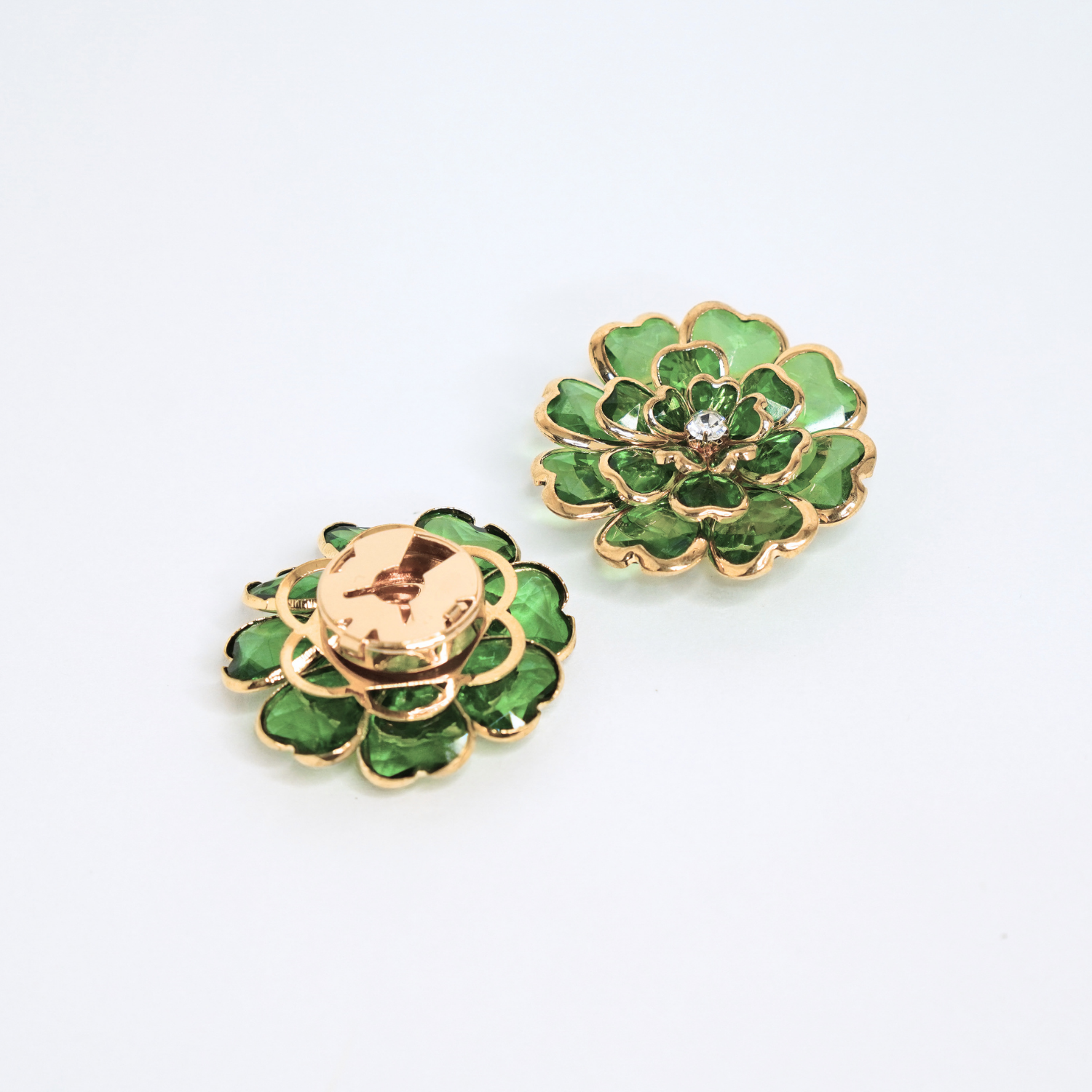 The Bloom Button Cover ( Pair )