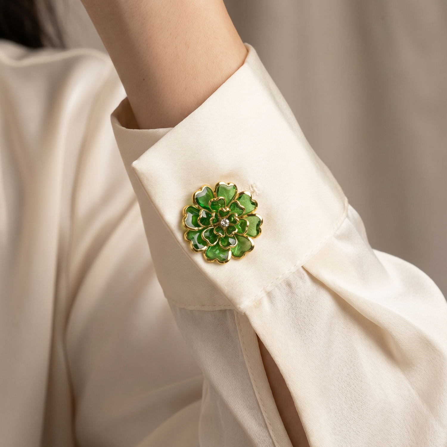 The Bloom Button Cover ( Pair )