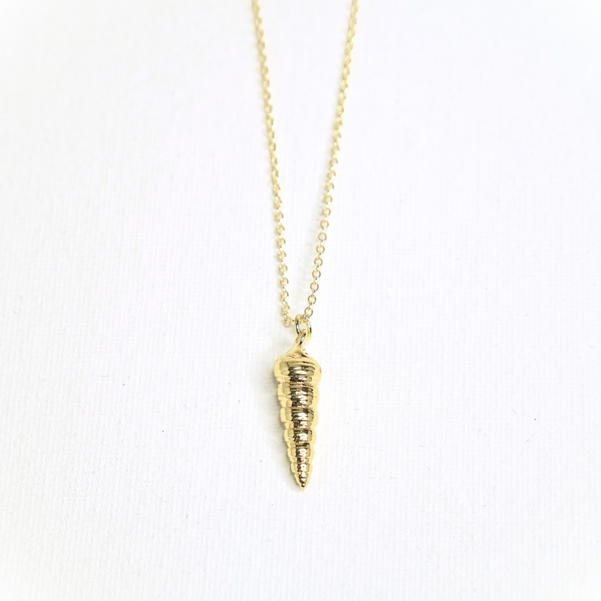 Spiral Shell Necklace – photo 2