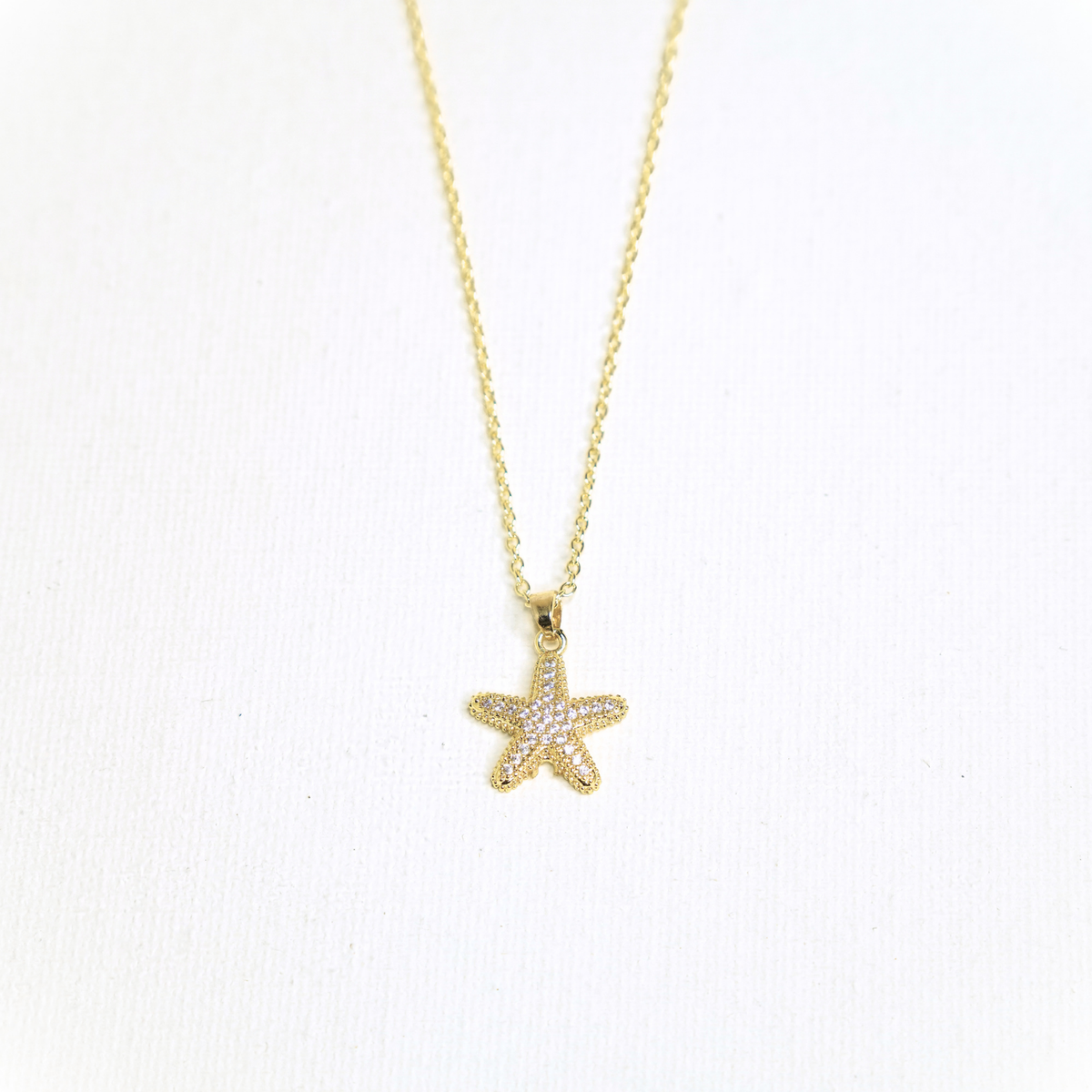 Crystal Starfish Necklace – photo 2