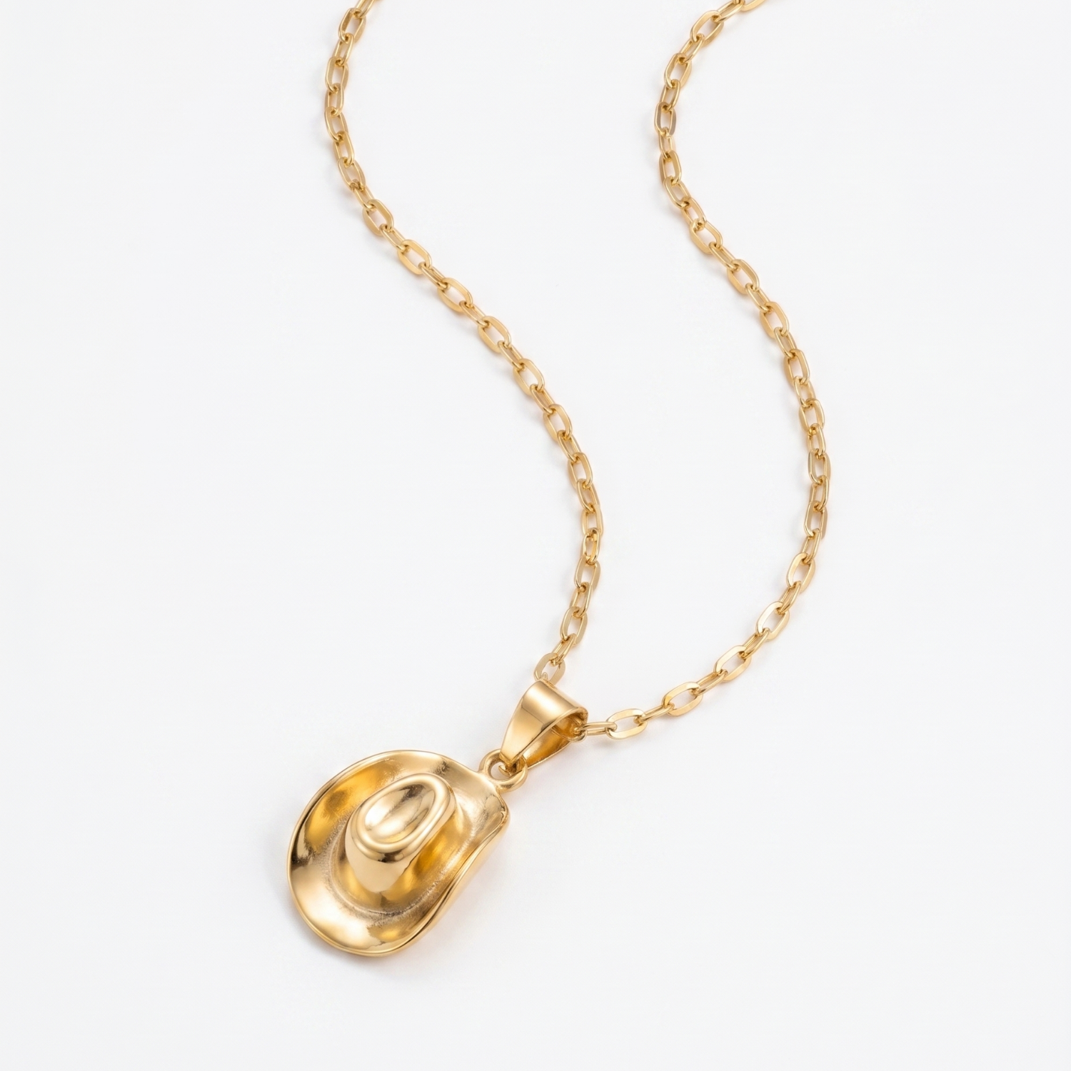 Cowboy Hat Necklace