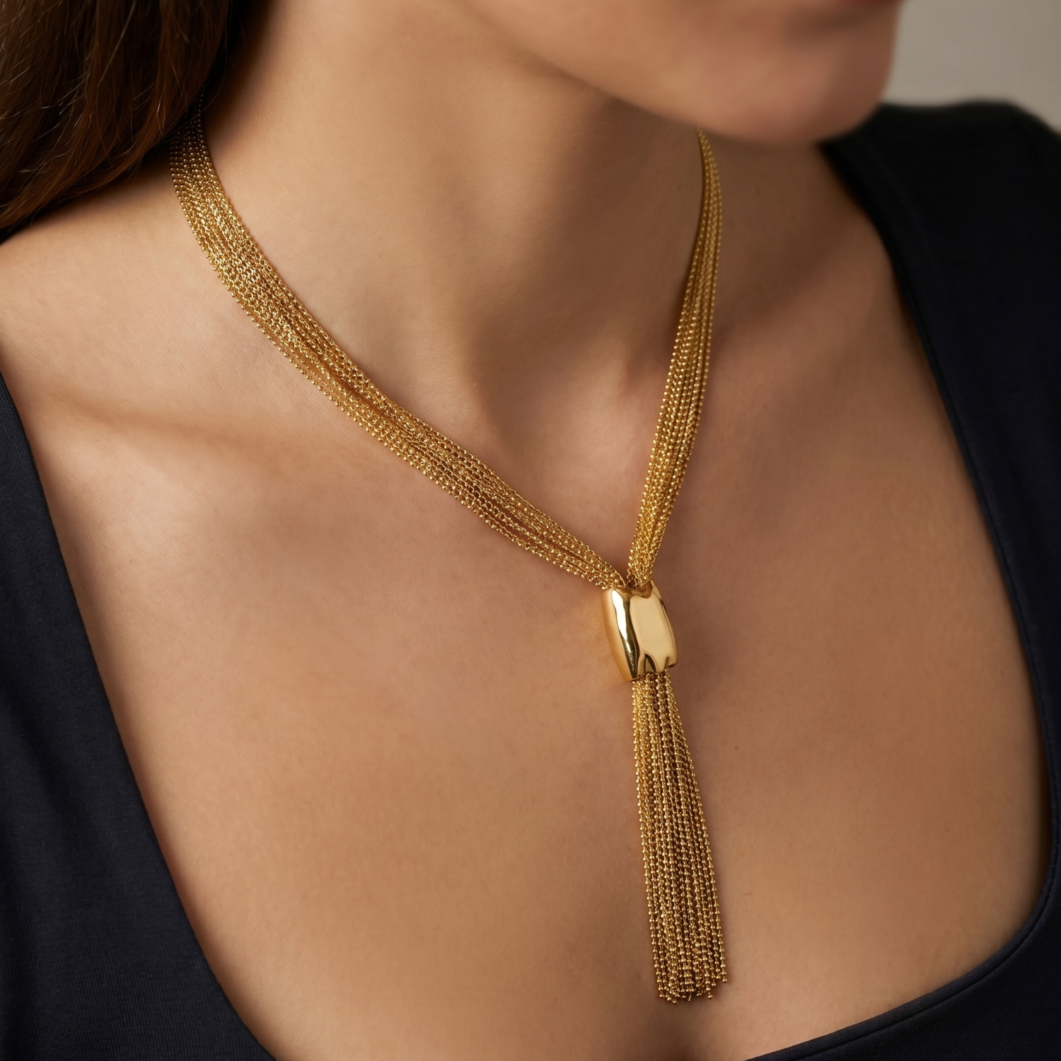 Luxe Tassel Necklace