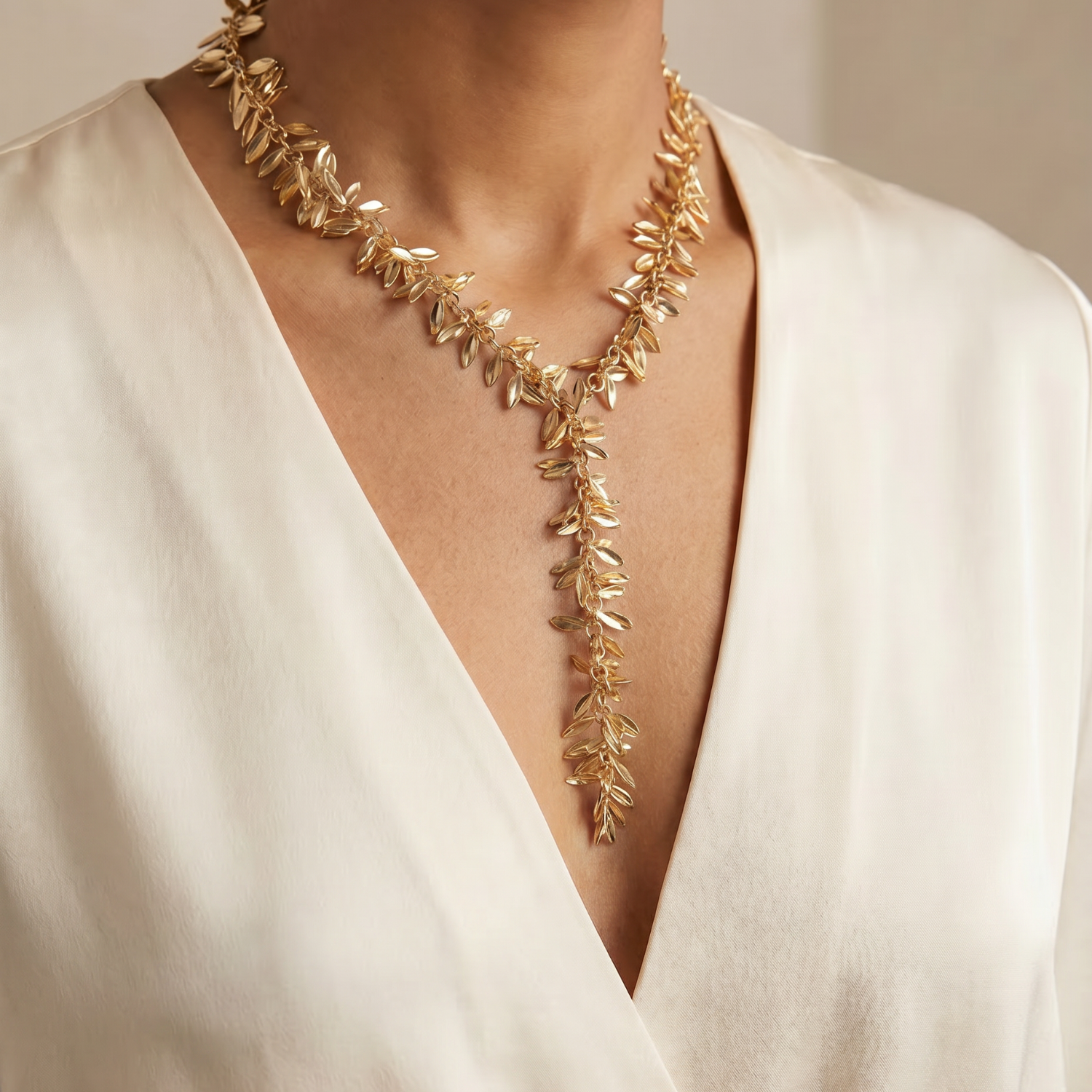 Aurelia Petal Necklace