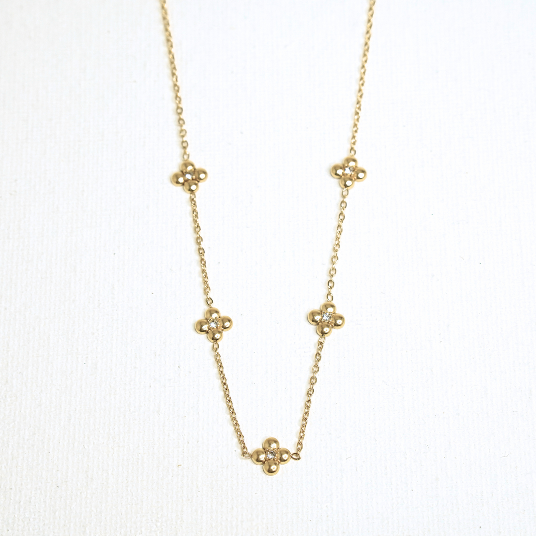 Golden Blossom Necklace – photo 2