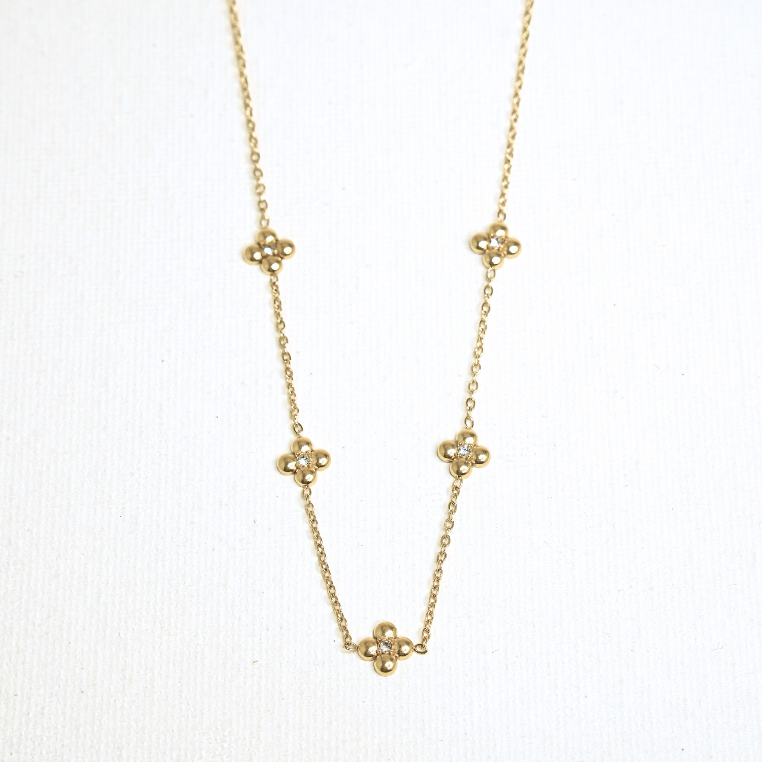 Golden Blossom Necklace