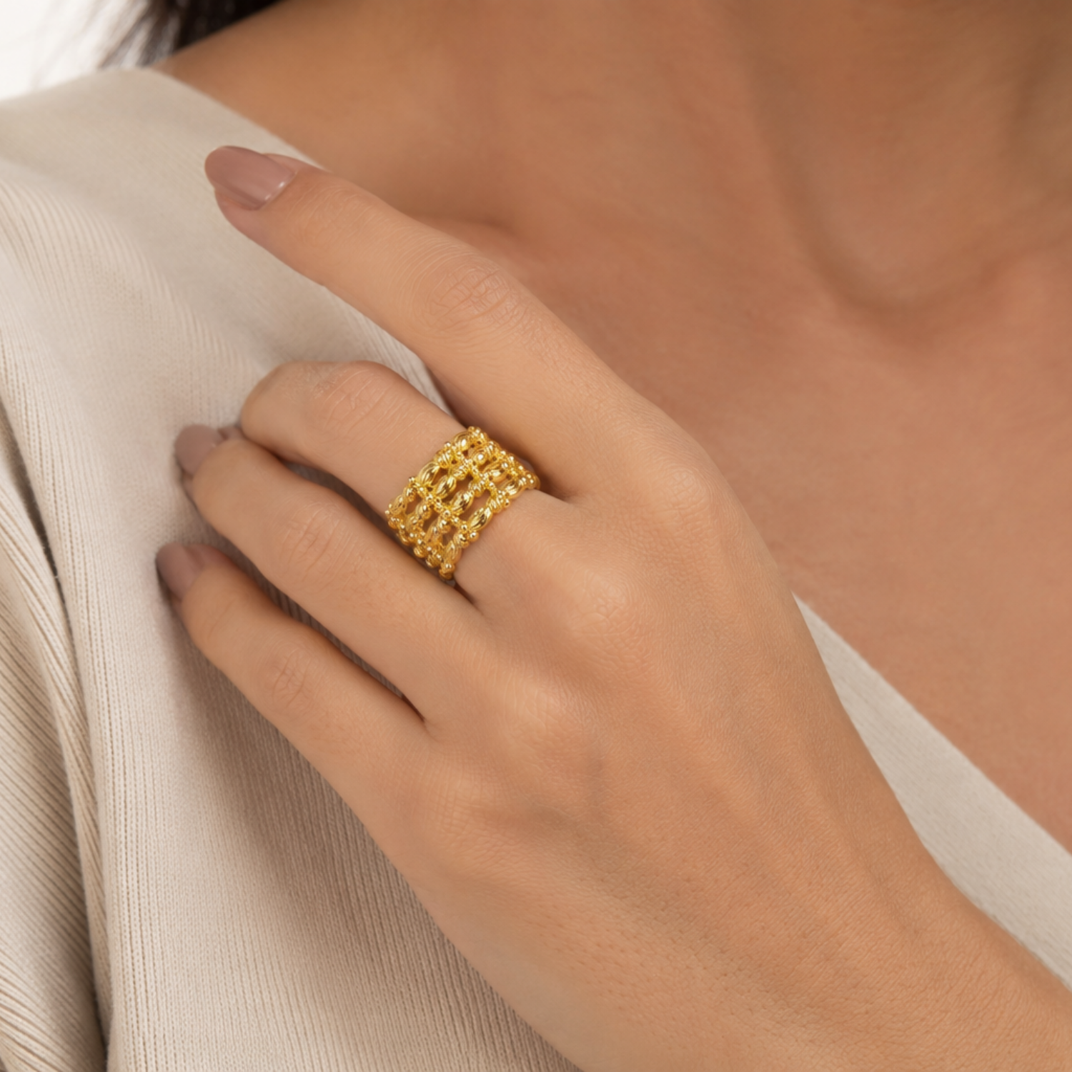 Regal Weave Ring