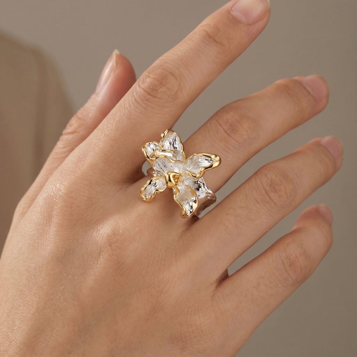 Orchid Bloom Ring – photo 1