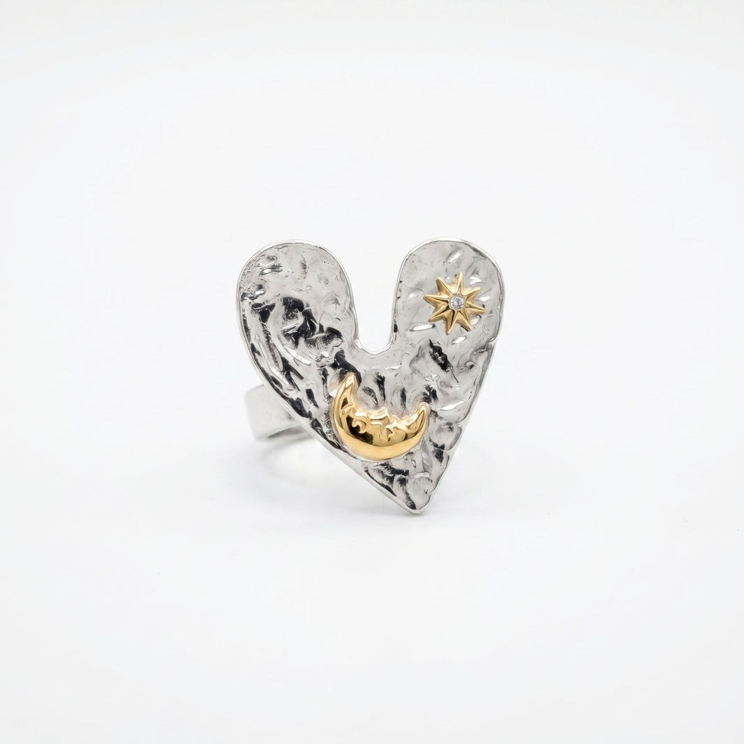 The Sun Moon & Heart Ring – photo 2