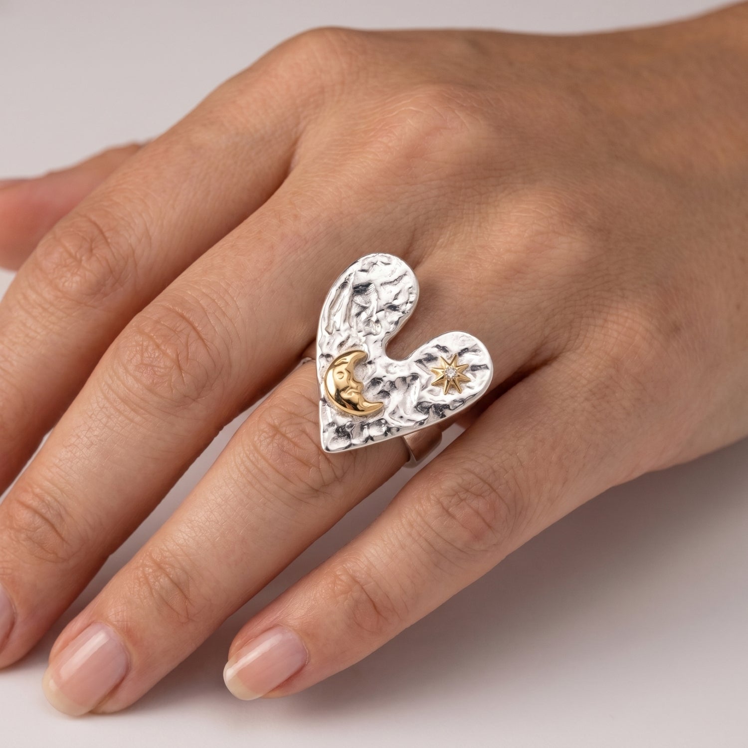 The Sun Moon & Heart Ring