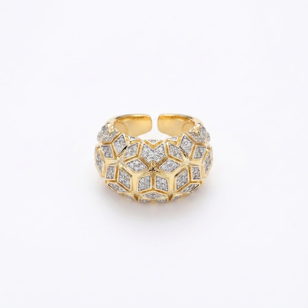 Starlit Mosaic Ring – photo 2