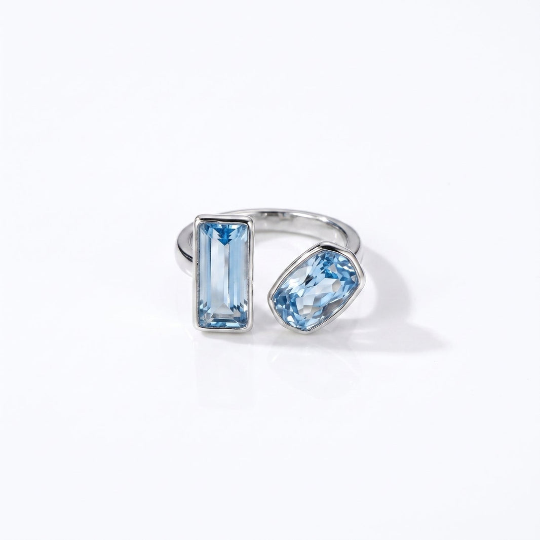 Twin Sapphire Ring – photo 2
